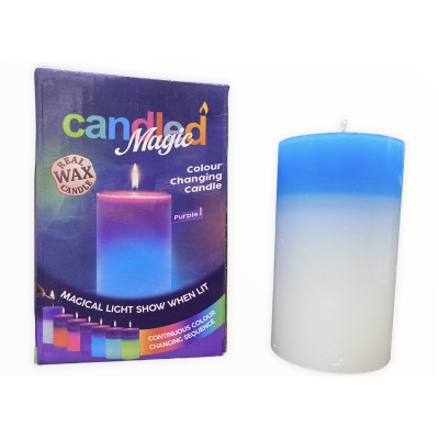 Свечка  С воска с подсветкой        Candled Madic    7 color  ( 80)