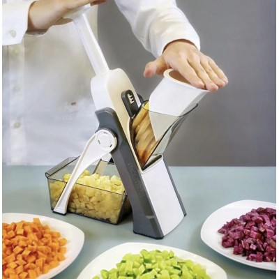 Овощерезка  Мультислайсер - тёрка для овощей Delimano Brava Spring Slicer   (24)