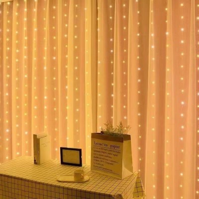 Гирлянда    ШТОРА         3/3м /300LED  USB         Curtain light	AND HA-78   (200)