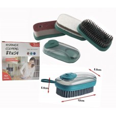 Универсальная чистящая щетка     Hudraulic Cleaning  Brush    3 in 1   (160)