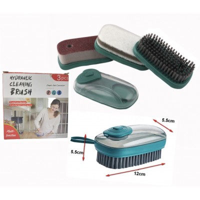 Универсальная чистящая щетка     Hudraulic Cleaning  Brush    3 in 1   (160)