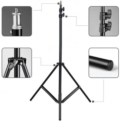 ШтативТелескопический штатив, стойка тренога ножка для кольцевой лед лампы ANDДЕШЕВ   код  1440 (30)