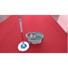 Швабра с ведром круглая На калесах Mop bucket + mop set	AND43-30 (20)