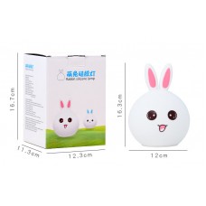 Ночной светильник RGB в форме кролика - Rabbit Silicone Lamp LY-271 (60)