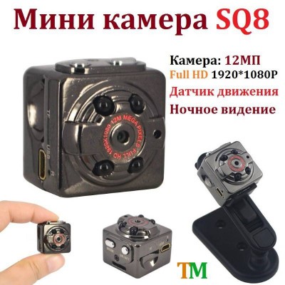 SQ8  Мини камера SQ8   (100) (350)( 500)