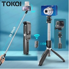 Складная селфи-палка, штатив с беспроводным Bluetooth,  360 градусSelfie stick	AND HA-27 L02  (100)