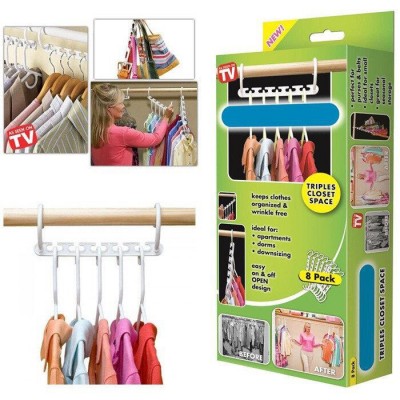 Чудо-вешалка TRIPLES CLOSET Wonder Hanger   ЗЕЛЕНАЯ (100)