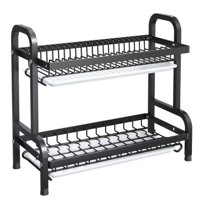 Сушилка,стойка для сушки полка для хранения  Double layered bowl rack "AND¶LY-620" (10)